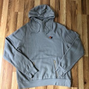 Aviator Nation light grey ninja hoodie